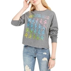 Awake Gray Heather Long Sleeve Top - Juniors XS